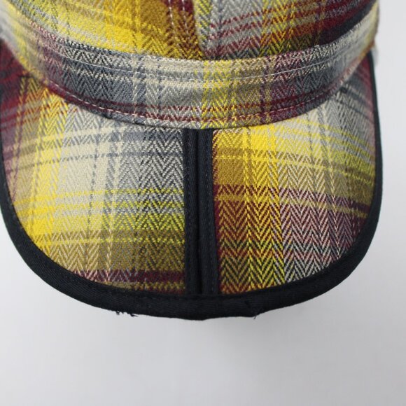 Outdoor Research Yukon Cap Hat Mens Medium Yellow/Red Earflaps Polyester Winter - Picture 5 of 12